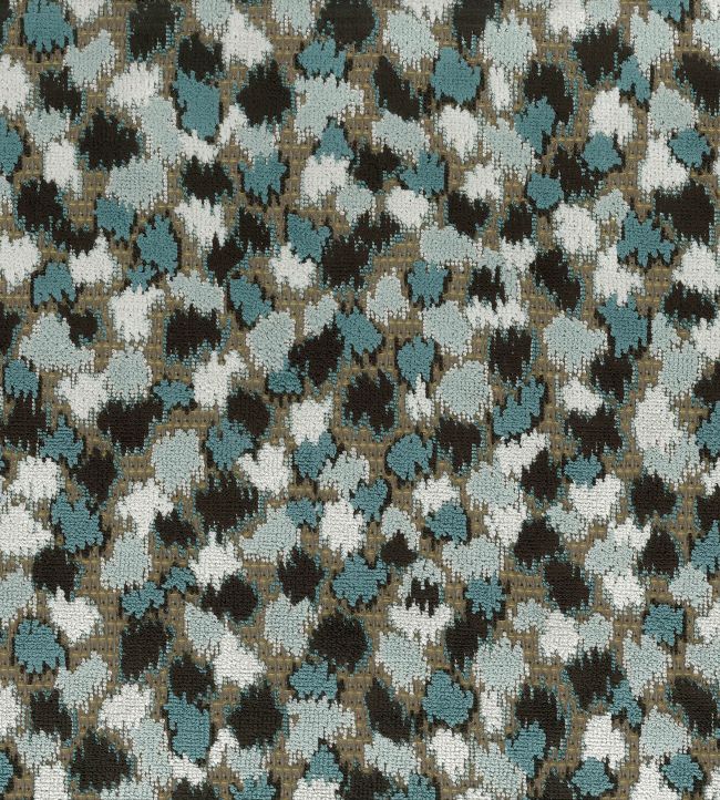  Safari Glam Leopard Woven Textured Upholstery Fabric