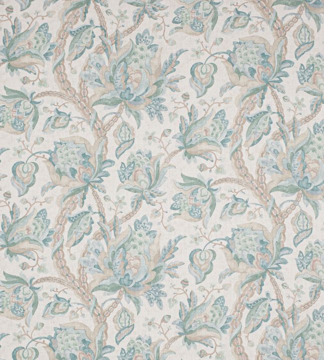 Orlando Fabric in Old Blue by Colefax and Fowler | Jane Clayton