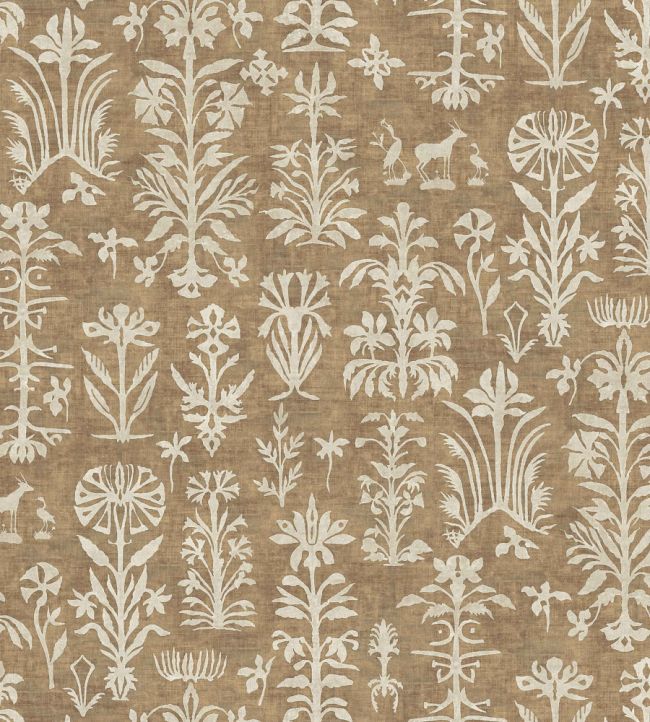 Papyrus Wallpaper in Desert Sand by Lewis & Wood | Jane Clayton