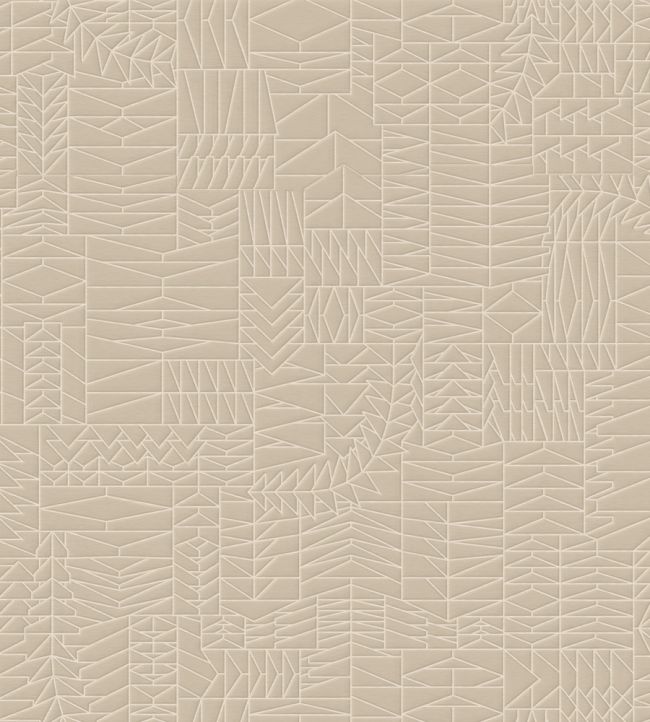 Pogo Goat Wallpaper in Sand by Moooi | Jane Clayton