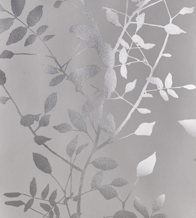 Sculptor Wallpaper in Pewter by Prestigious Textiles | Jane Clayton