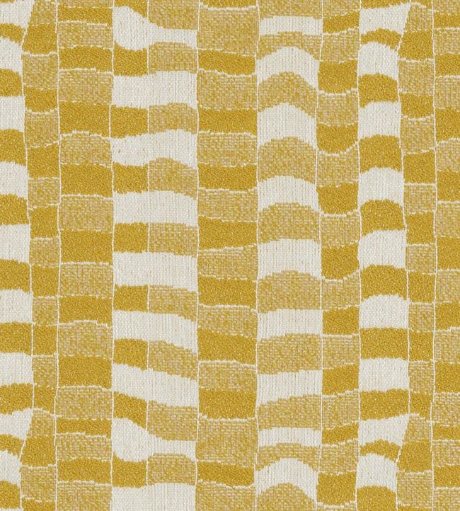 Promenade Fabric by Nobilis Mustard