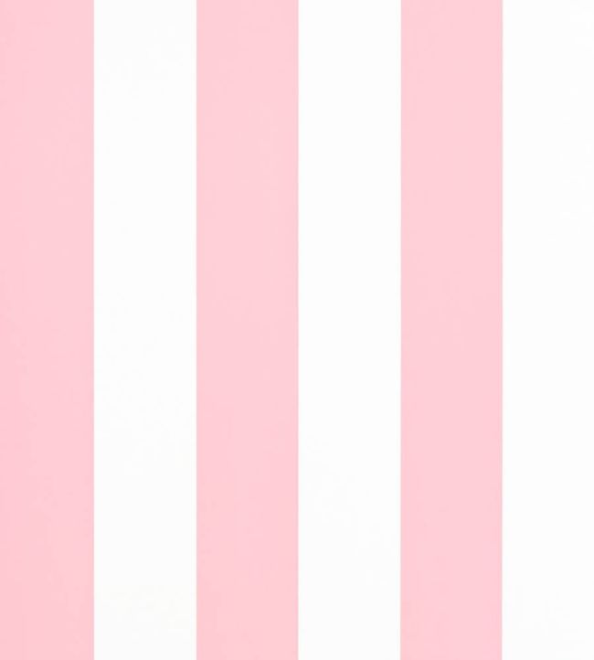 Vertical Pink Stripe Fabric, Wallpaper and Home Decor