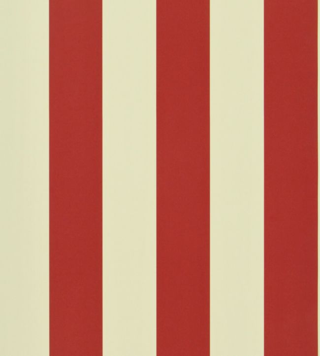 Red on sale stripe wallpaper