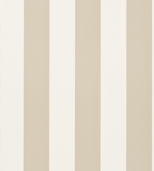 Spalding Stripe Wallpaper by Ralph Lauren in Cream, Laurel | Jane Clayton