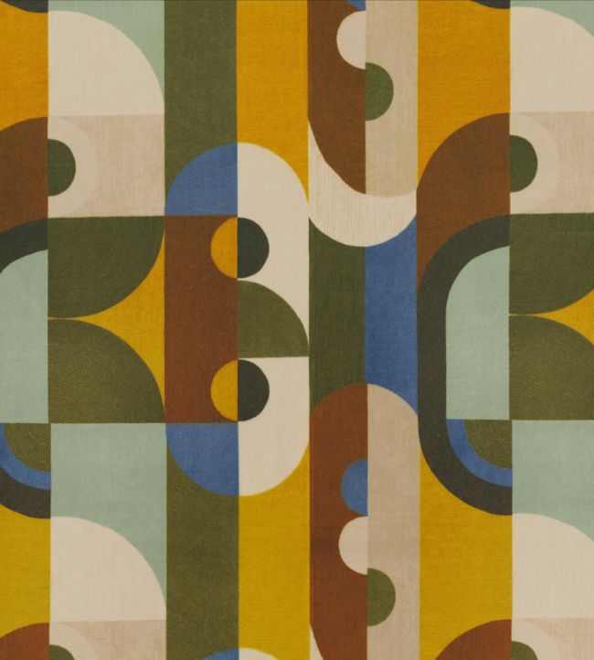 Reciproque Fabric in Multico Olive by Casamance | Jane Clayton