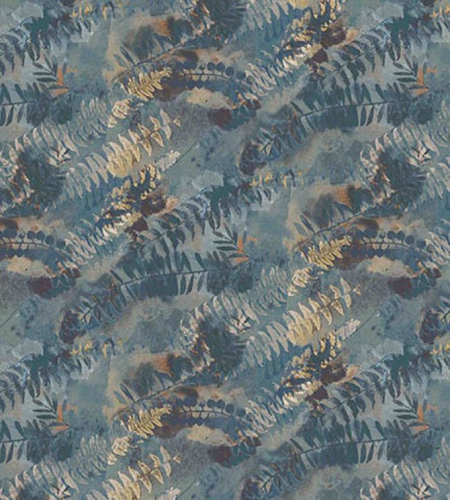 Designers Guild Odisha Cobalt Wallpaper 40% Off | Samples