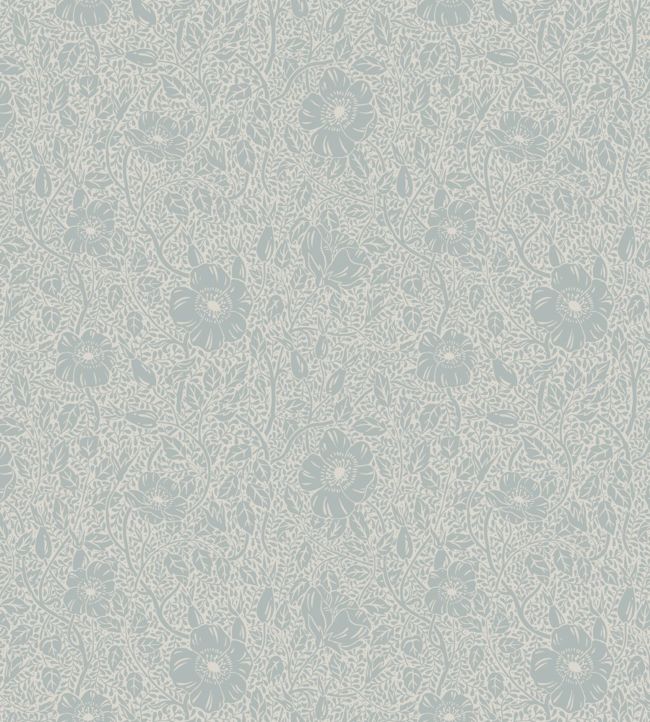 Anton Wallpaper by Sandberg in Misty Blue | Jane Clayton