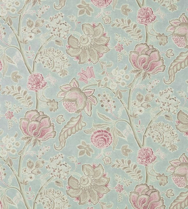 Shalimar Fabric by Sanderson in Porcelain / Orchid | Jane Clayton