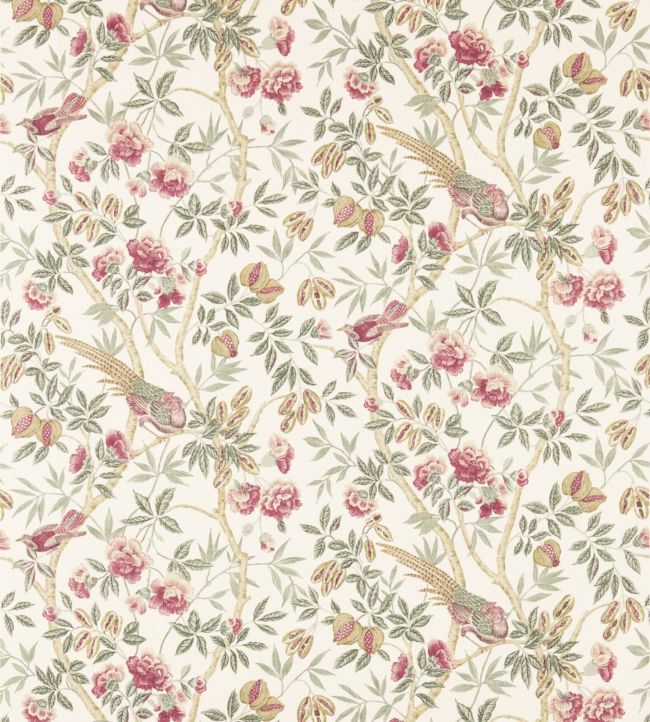 Abbeville Fabric by Sanderson in Rose/Calico | Jane Clayton