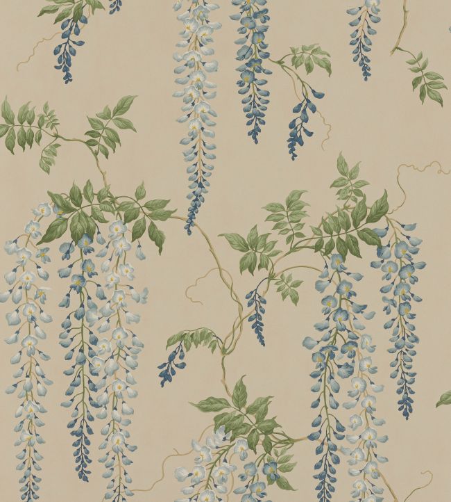 Snow Tree Linen Fabric Colefax And Fowler Desktop Background