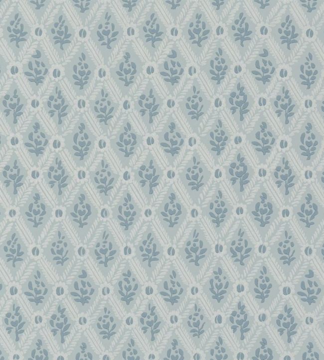 Grandeco Panama Plain Linen Effect Duck Egg Wallpaper - JF1306