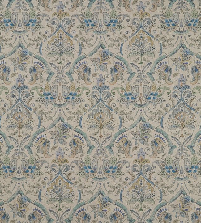 Rosalie Fabric by Studio G in Mineral | Jane Clayton