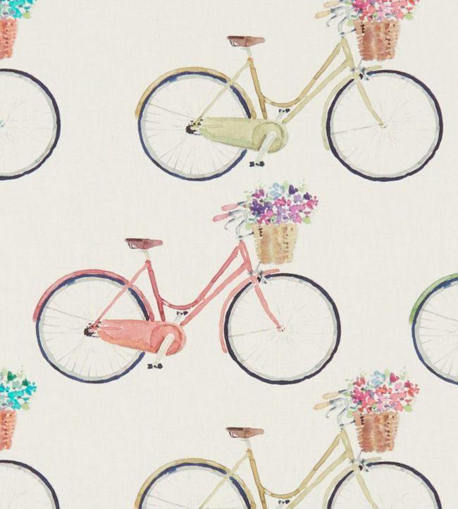 Cycles Fabric by Studio G in Cream | Jane Clayton