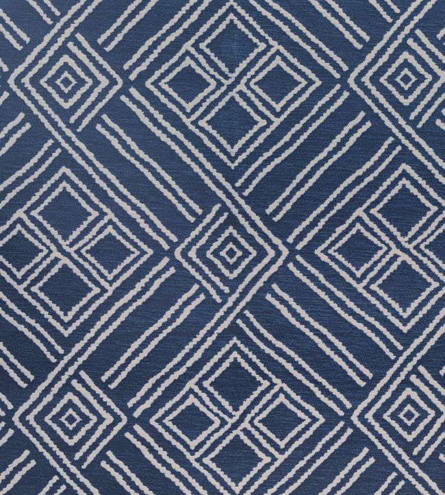 Terraza Fabric in Navy by Thibaut | Jane Clayton