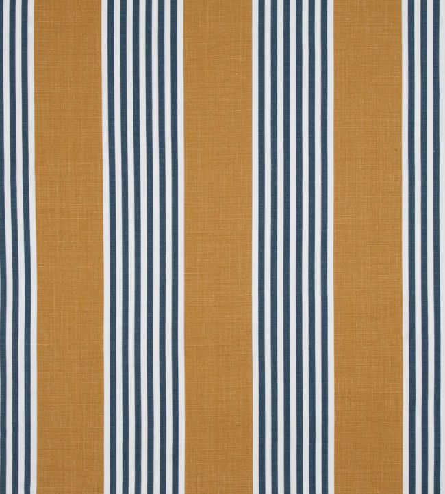 Bold Stripe Linen Natural/White - 100% Pure Linen - Volga Linen