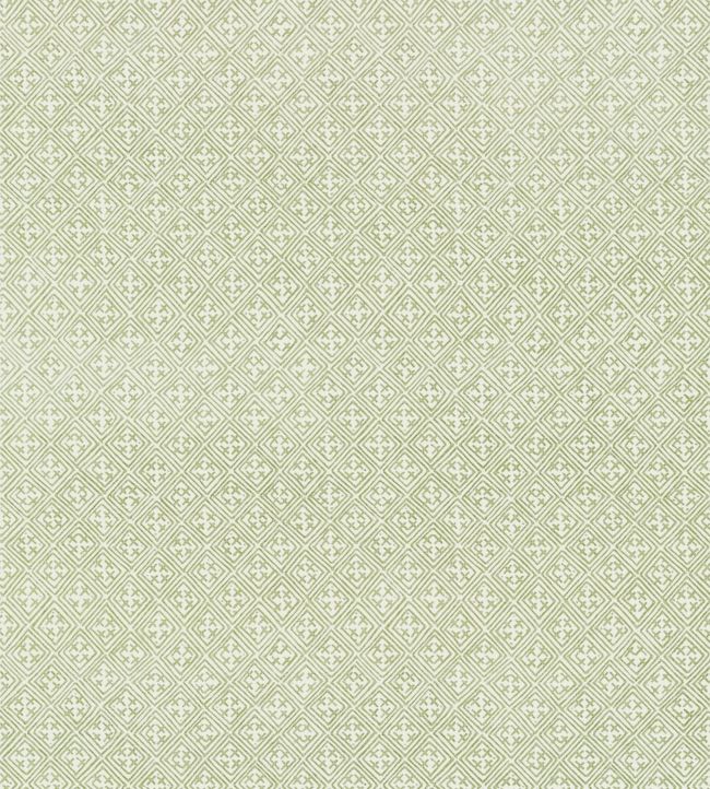 Laos Wallpaper by Thibaut in Green | Jane Clayton