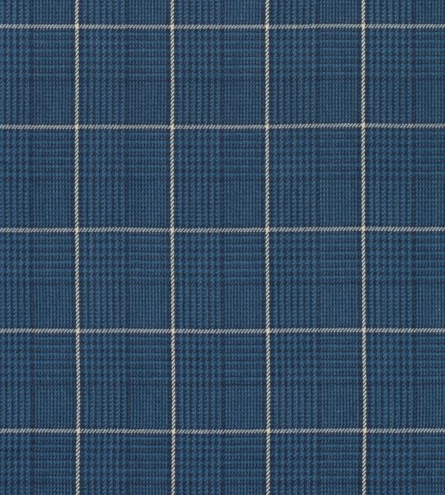 Grassmarket Check Fabric by Thibaut in Navy | Jane Clayton