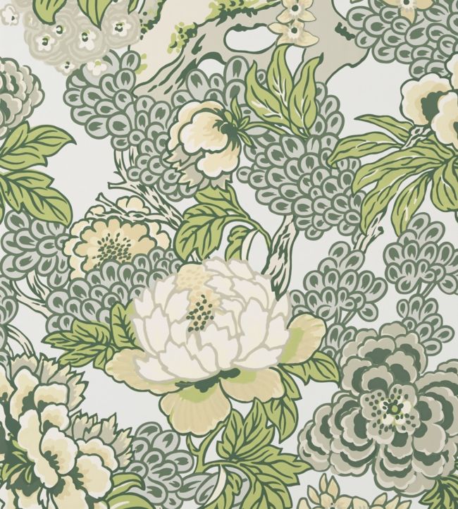 Honshu Wallpaper by Thibaut in Robin’s Egg | Jane Clayton