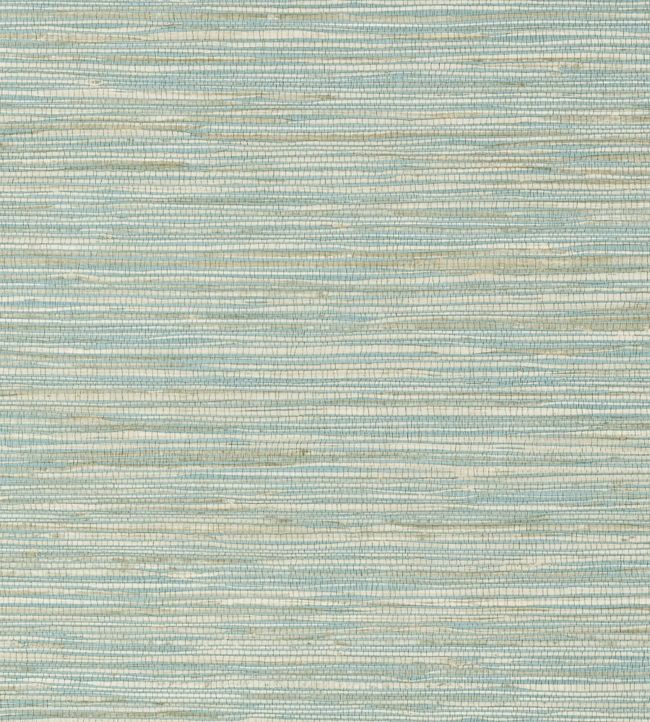 Jindo Grass Wallpaper by Thibaut in Beige / Mineral | Jane Clayton