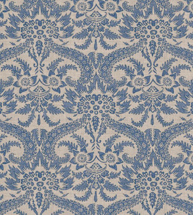 Versailles Fabric in Blue by Warner House | Jane Clayton