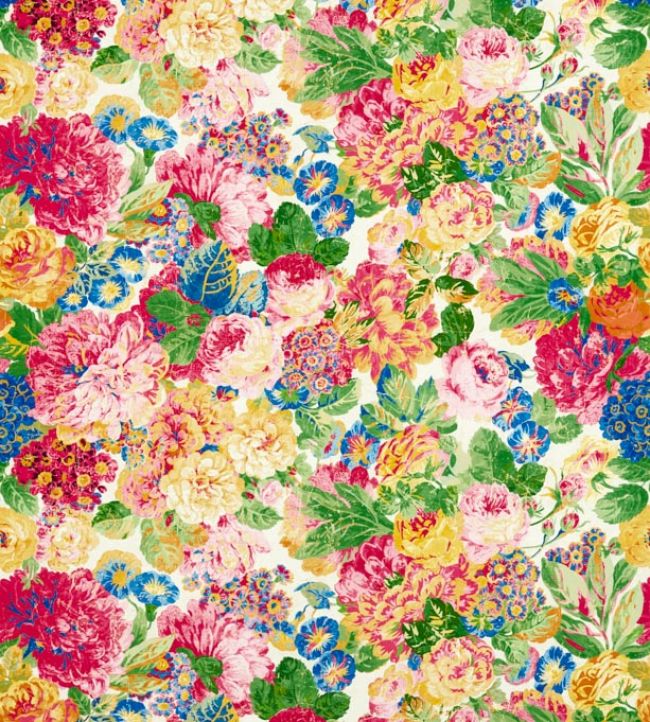 Very Rose And Peony Wallpaper in Multi by Sanderson | Jane Clayton