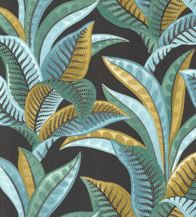 Exotic Leaves Wallpaper by Caselio — The ReBorn House