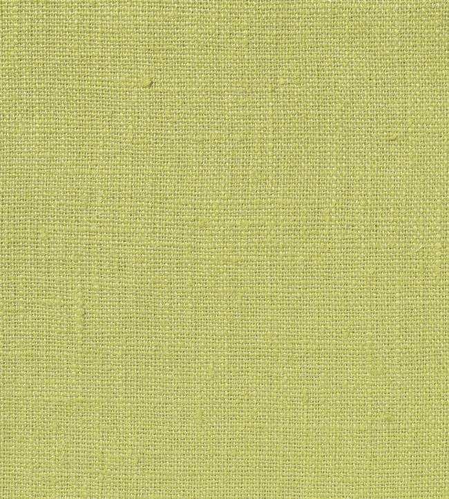 Light Weight Plain Linen Fabric by Volga Linen in Moss Green | Jane Clayton