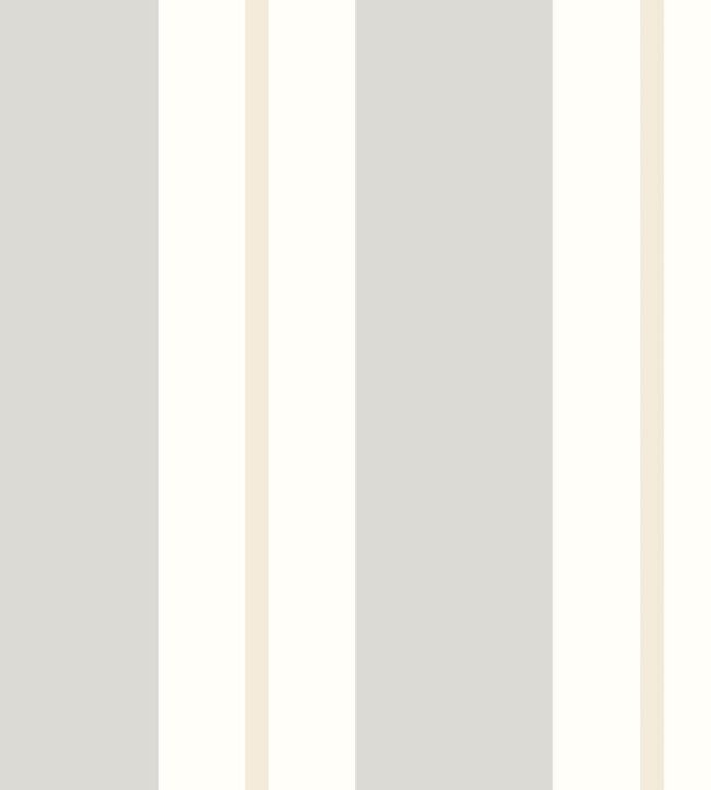 Wide Multi Stripe Wallpaper In Stone By Ohpopsi 