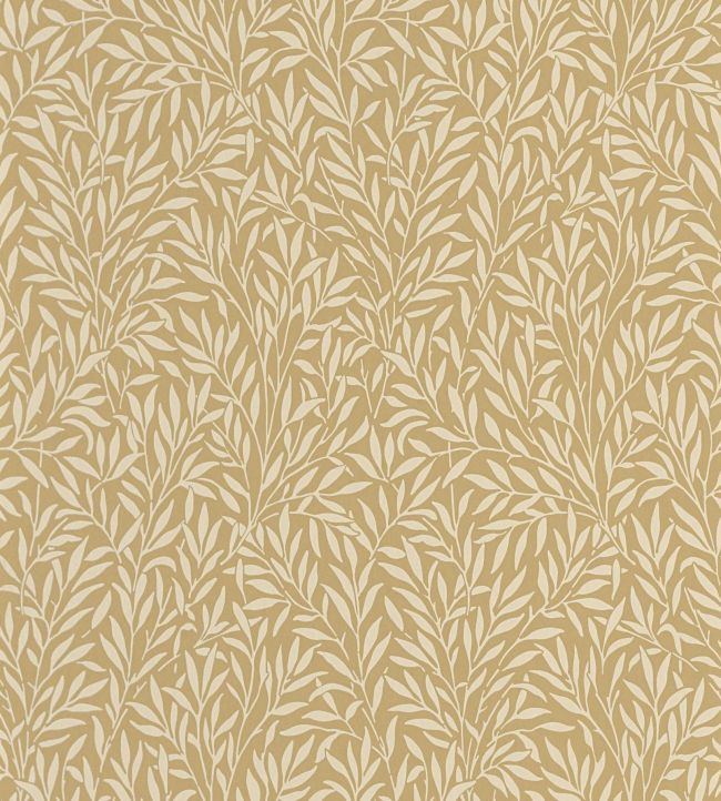 Willow Wallpaper in Beige Camel by Casadeco | Jane Clayton