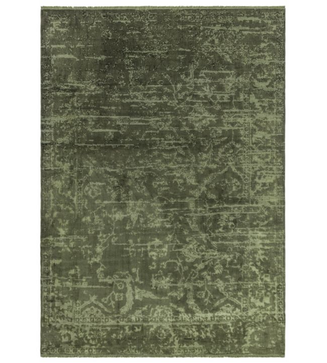 Zehraya Abstract Rug by Asiatic in Green | Jane Clayton