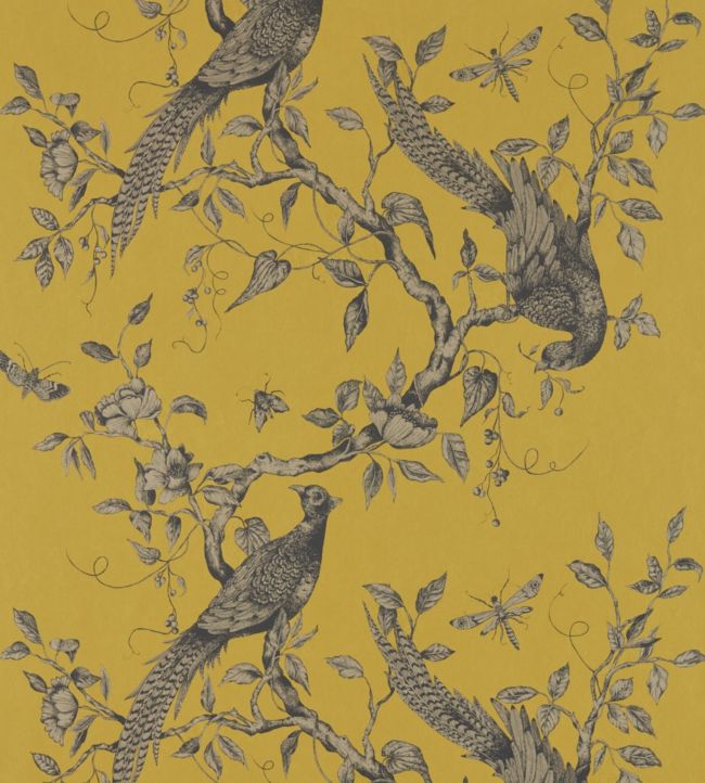 Contemporary wallpaper - DARNLEY : WALLIS - Zoffany - animal skin / fabric  look / gray