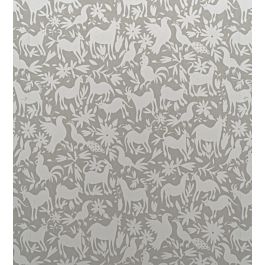 Otomi Wallpaper by Andrew Martin in Dove | Jane Clayton