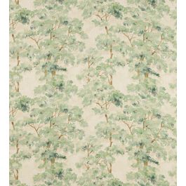 Arbour Fabric in Forest Green by Colefax and Fowler | Jane Clayton