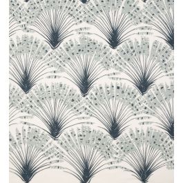 Brisa Fabric in Navy by Christopher Farr Cloth | Jane Clayton