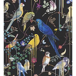 Birds Sinfonia Wallpaper by Christian Lacroix in Crepuscule | Jane Clayton