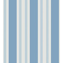 Polo Stripe Wallpaper by Cole & Son in Blue | Jane Clayton