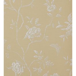 Swedish Tree Wallpaper by Colefax and Fowler in Yellow | Jane Clayton