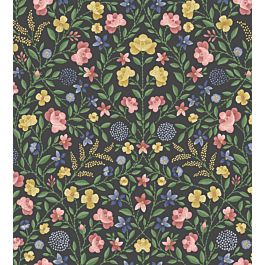 Court Embroidery Wallpaper in Yellow by Cole & Son | Jane Clayton