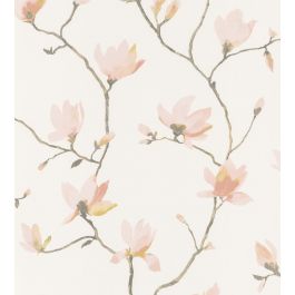 Florescence Suzhou Wallpaper in Rose by Casadeco | Jane Clayton