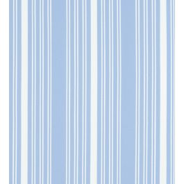 Kaia Stripe Fabric in Sky by Thibaut | Jane Clayton