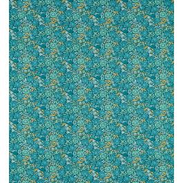 Mallow Fabric in Teal by Clarke & Clarke | Jane Clayton