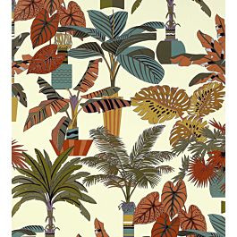 Florida Wallpaper by Manuel Canovas in Tabac | Jane Clayton