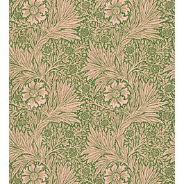 Marigold Wallpaper in Pink/Olive by Morris & Co | Jane Clayton