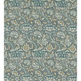 Wandle Fabric by Morris & Co in Blue/Stone | Jane Clayton