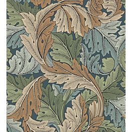 Acanthus Wallpaper by Morris & Co in Slate Blue/Thyme | Jane Clayton