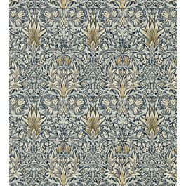 Snakeshead Wallpaper by Morris & Co in Indigo/Cumin | Jane Clayton