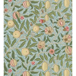 Fruit Wallpaper By Morris Co In Slate Thyme Jane Clayton
