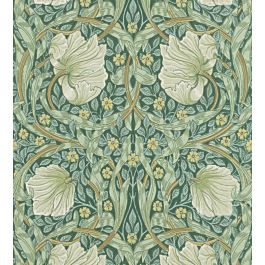 Pimpernel Wallpaper by Morris & Co in Privet/Slate | Jane Clayton