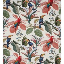 Parakeet Fabric in Papaya by Prestigious Textiles | Jane Clayton